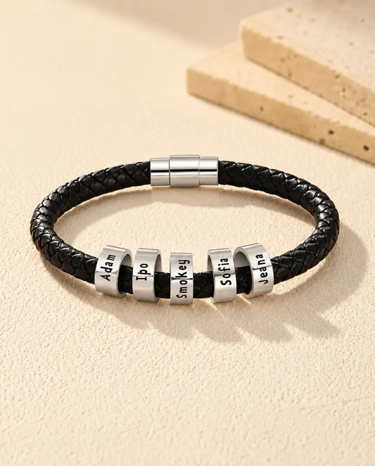 Armband mit Gravur für Herren - Vorderansicht