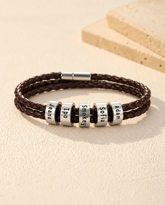 Armband mit Gravur für Herren - Vorderansicht
